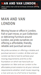 Mobile Screenshot of man-and-van-london.biz